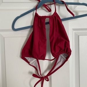 High neck bikini top